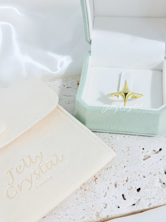 Quadstar Ring (Sliver/Gold)