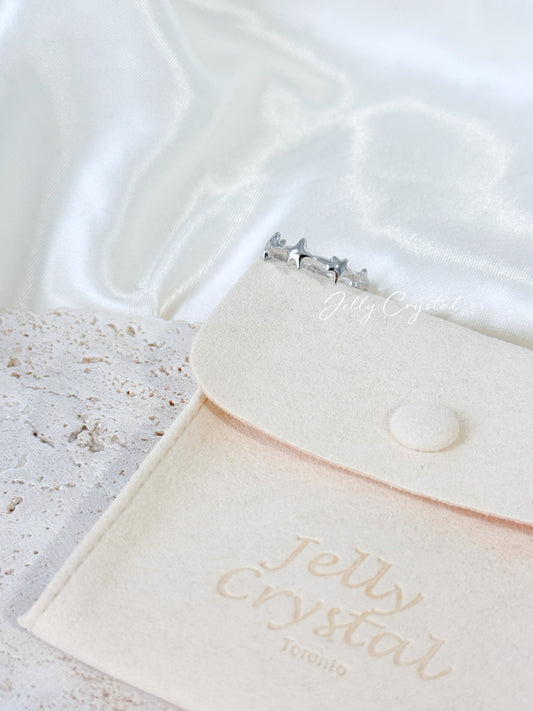 Irregular Star in Sterling Sliver