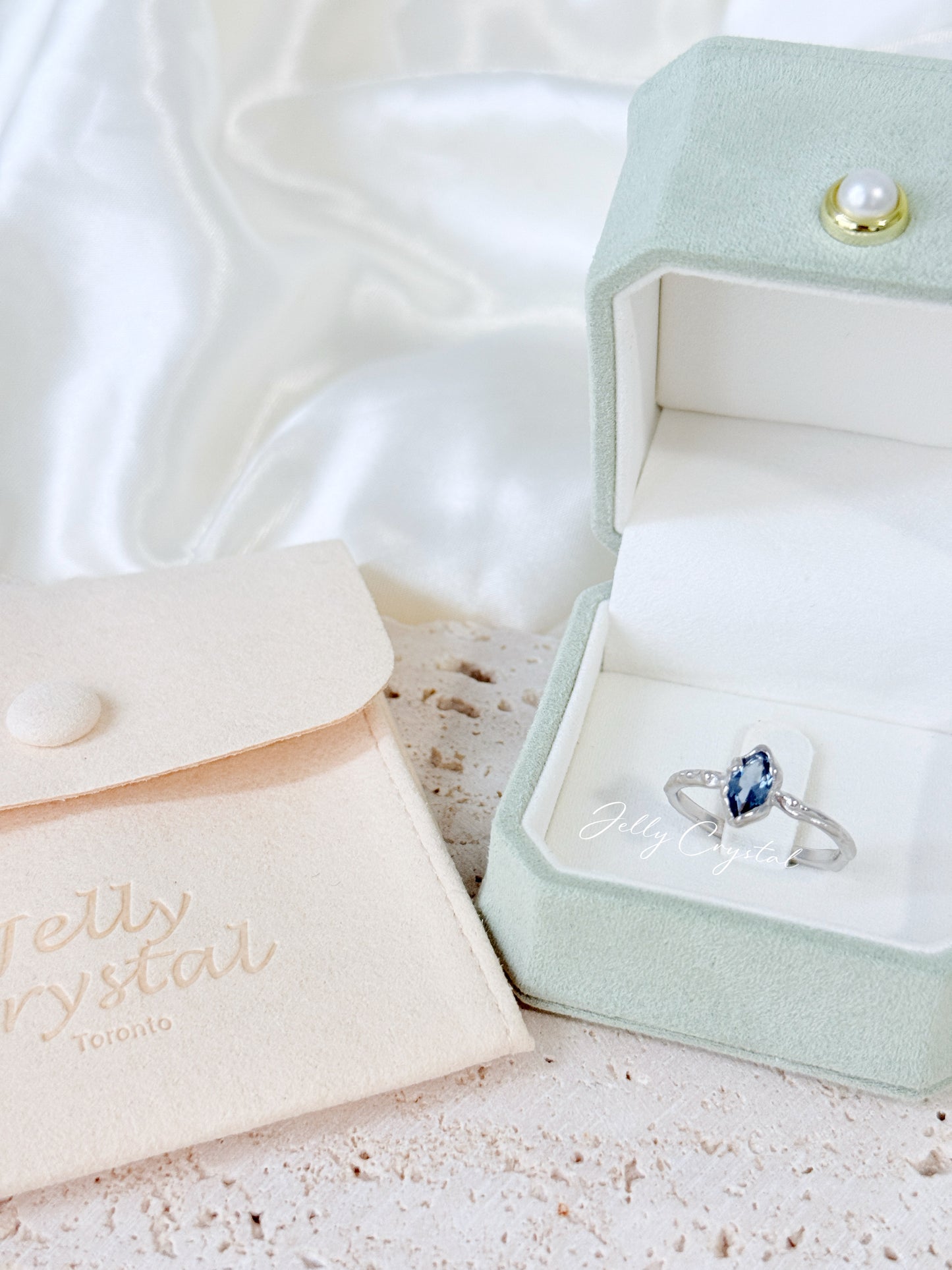 Azure Prism In Sterling Silver