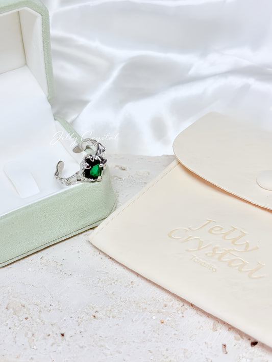 Verdant Edge in Sterling Silver