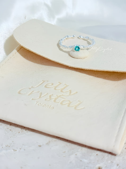 Paraiba Whisper Collection in Sterling Silver-5 styles