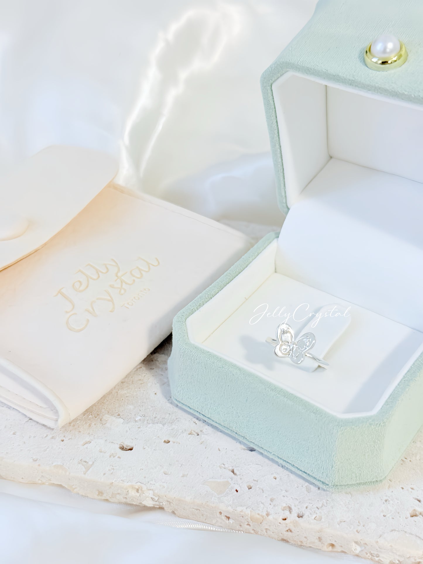 Cute Butterfly in Sterling Silver