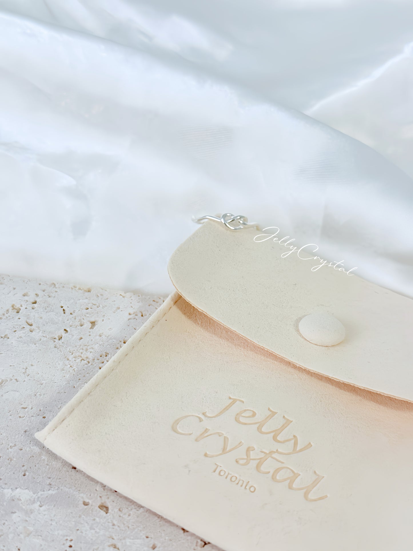 Love Knot Sterling Silver Ring Collection-2 styles