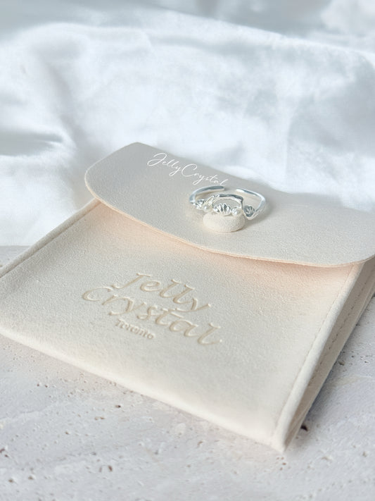 Shell Pearl Sterling Silver Ring