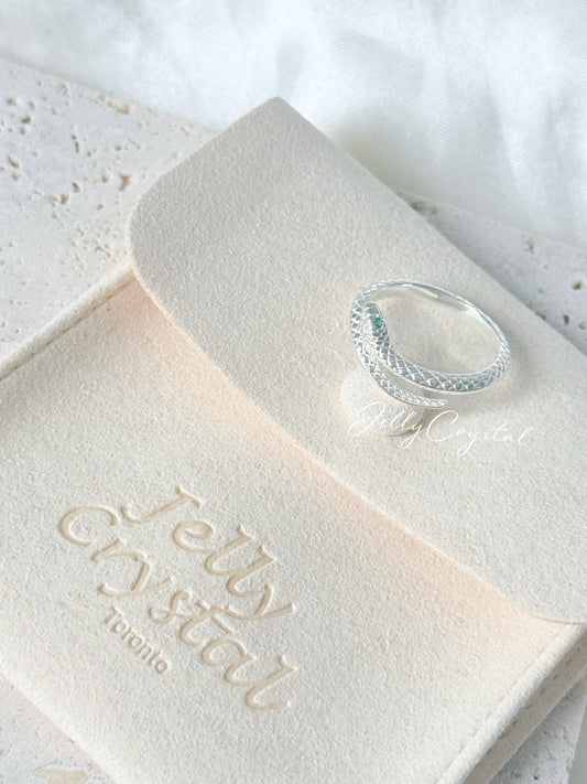 Snake Sterling Silver Ring