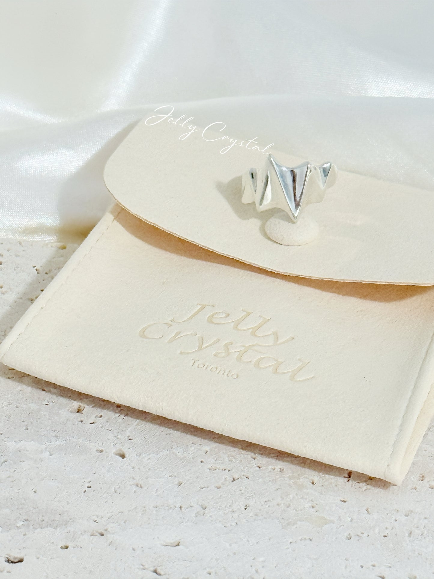 Lightning Sterling Silver Ring