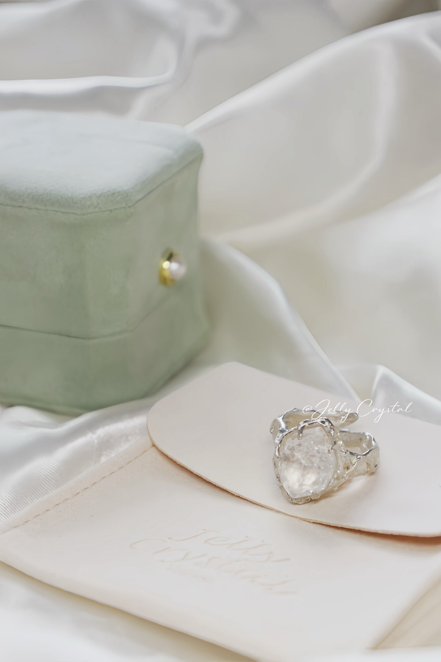 Natural Herkimer Diamond Collection in Sterling Silver