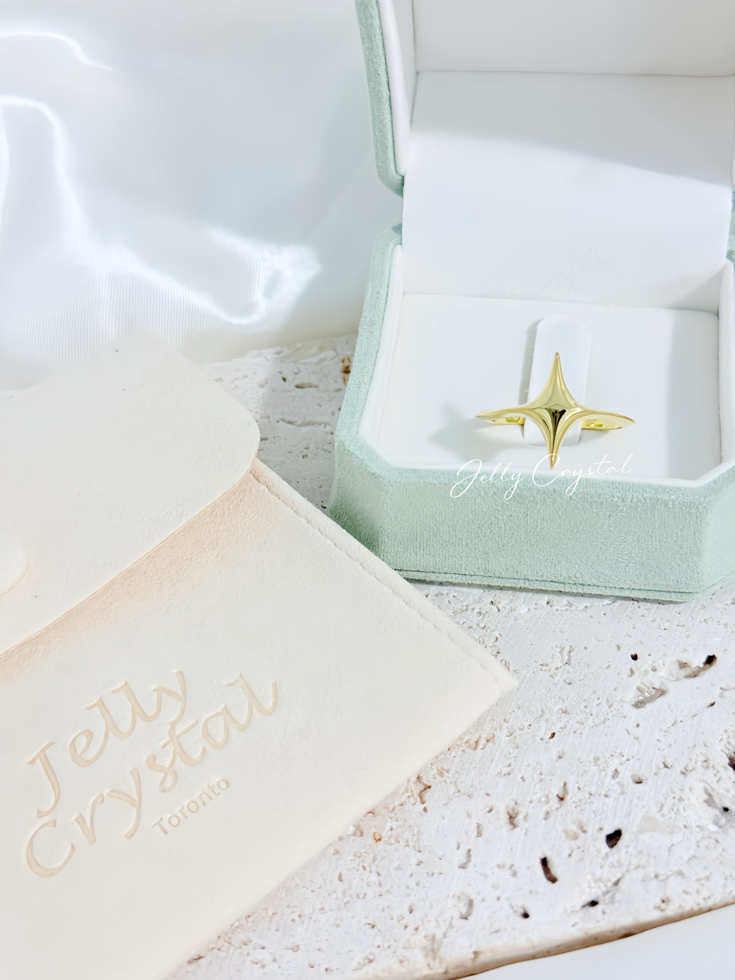 Quadstar Ring (Sliver/Gold)