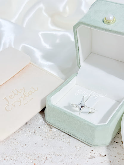 Quadstar Ring (Sliver/Gold)