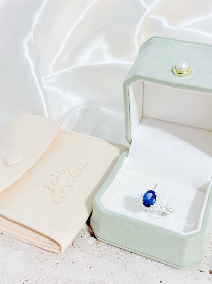 Azure Muse Ring in Sterling Silver