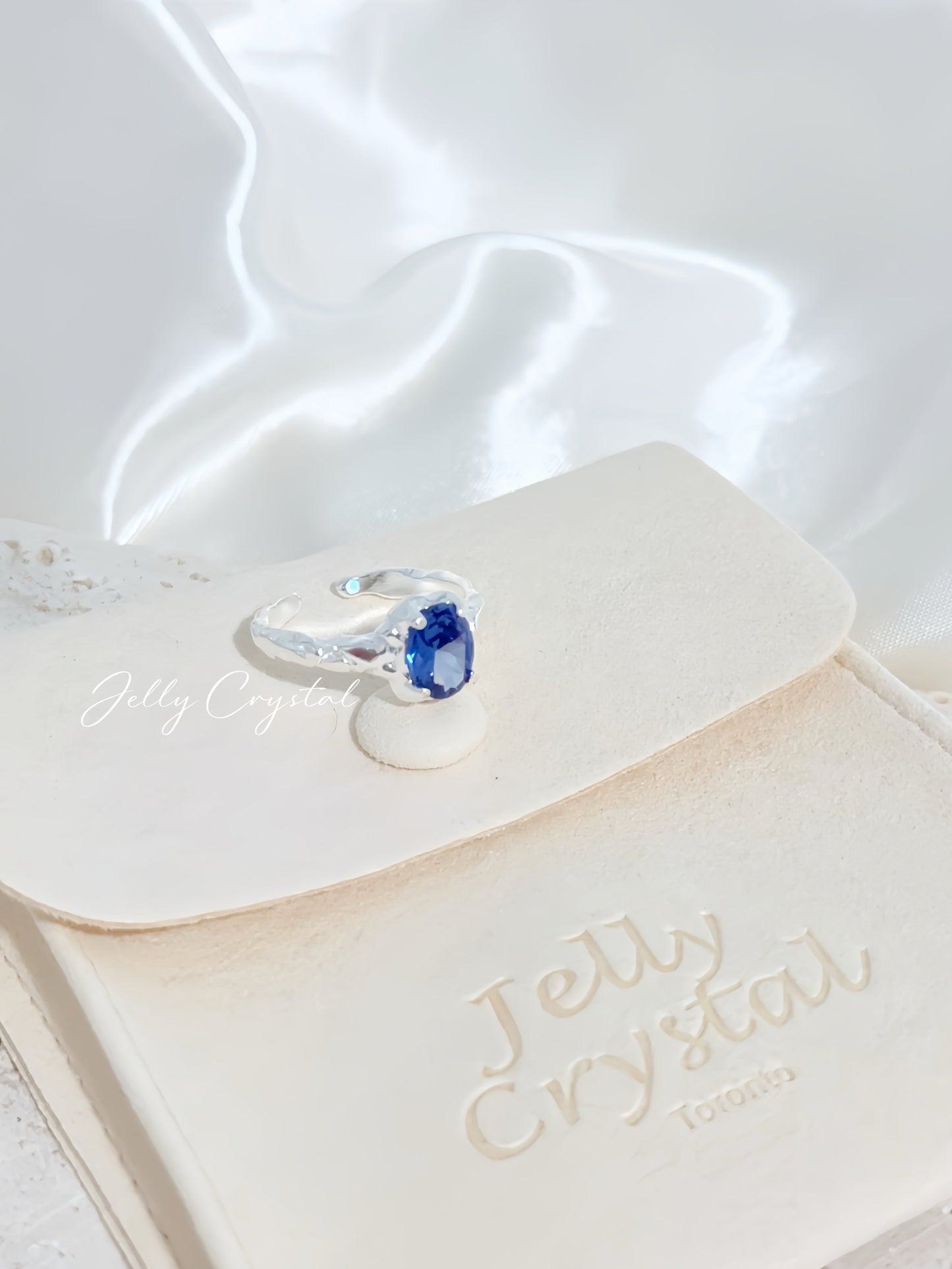 Azure Muse Ring in Sterling Silver