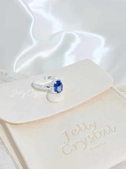 Azure Muse Ring in Sterling Silver