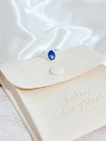 Azure Muse Ring in Sterling Silver