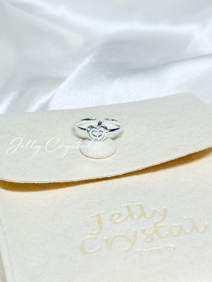 Apple Diary in Sterling Sliver
