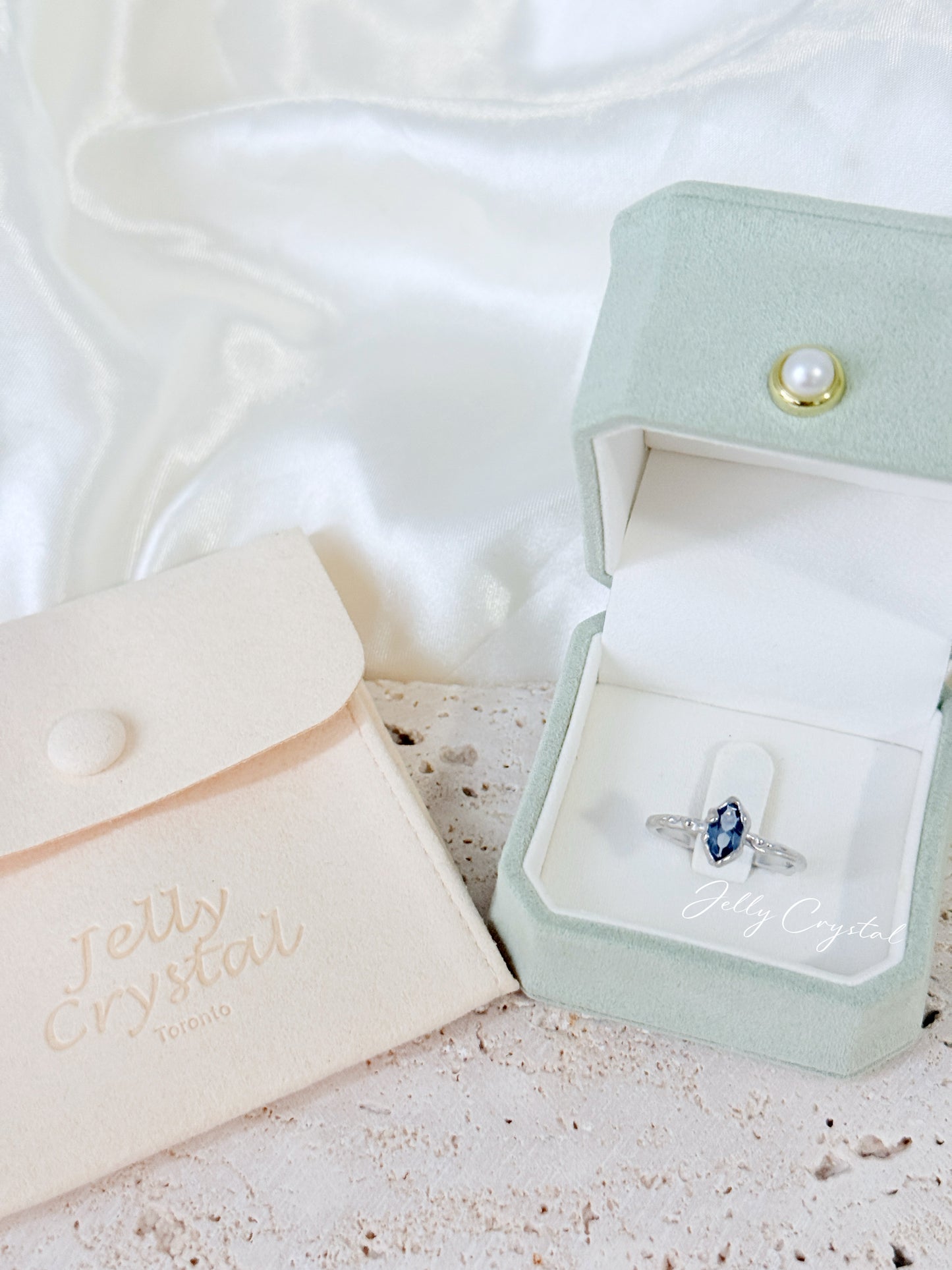 Azure Prism In Sterling Silver