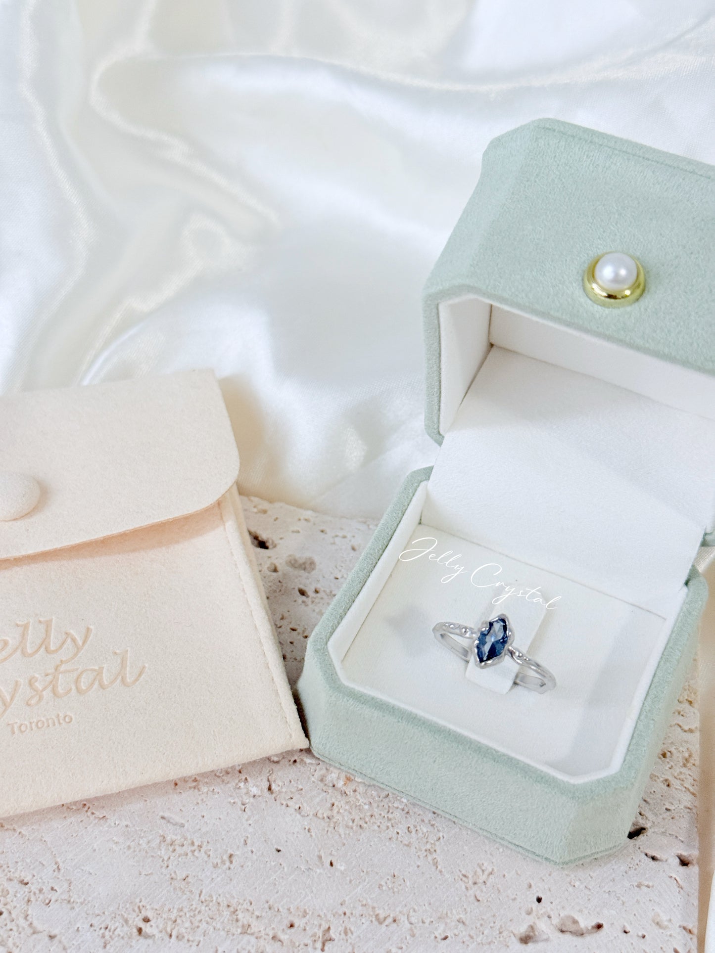 Azure Prism In Sterling Silver