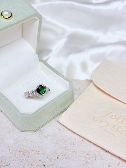 Verdant Edge in Sterling Silver