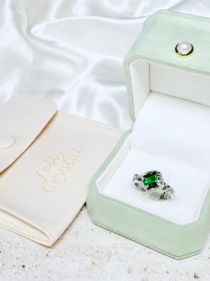 Verdant Edge in Sterling Silver