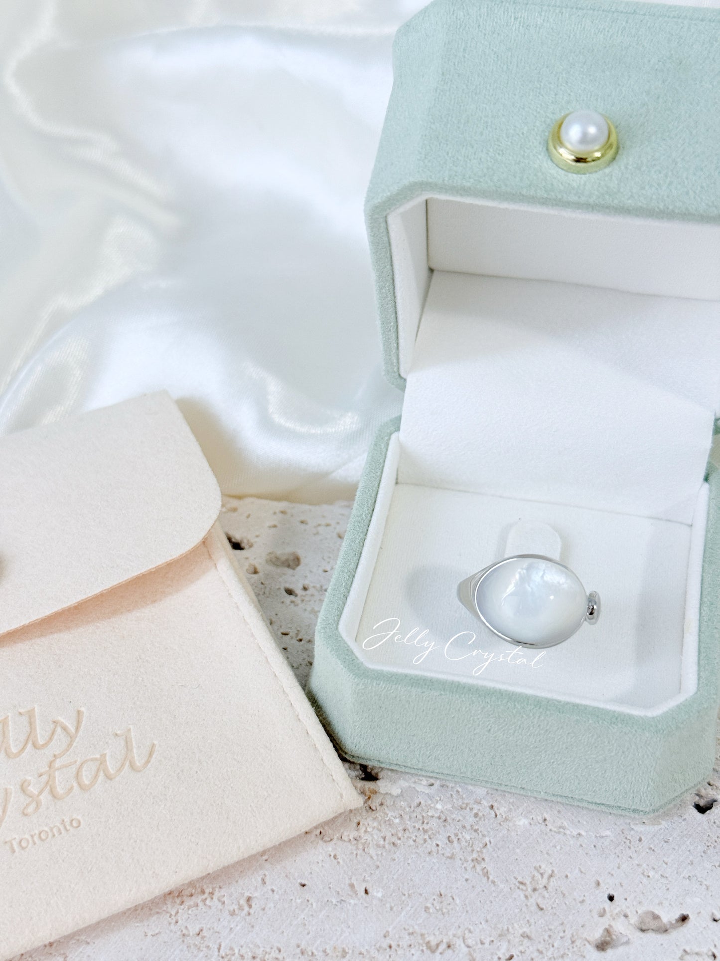 Shell Bloom in Sterling Silver