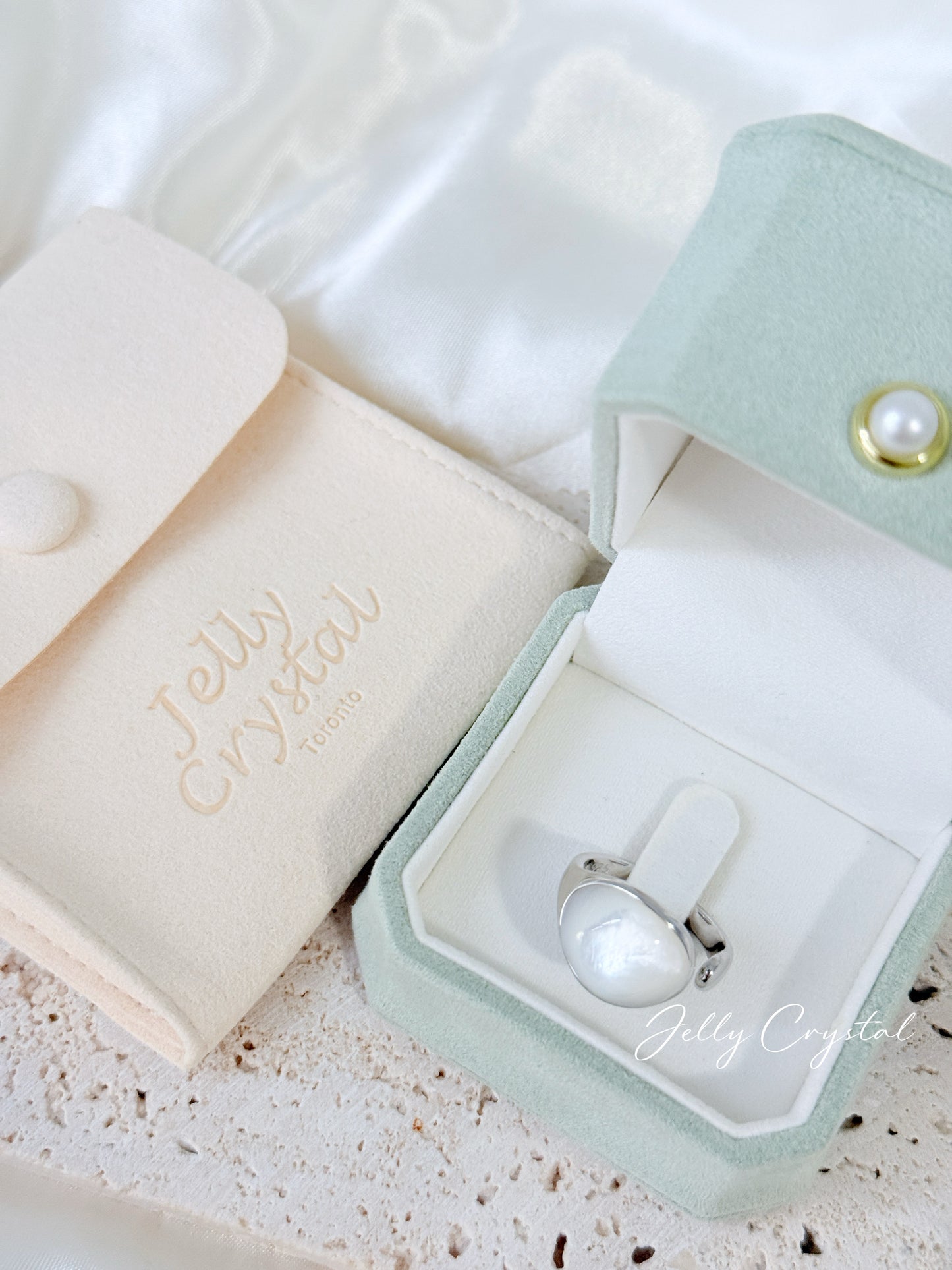 Shell Bloom in Sterling Silver