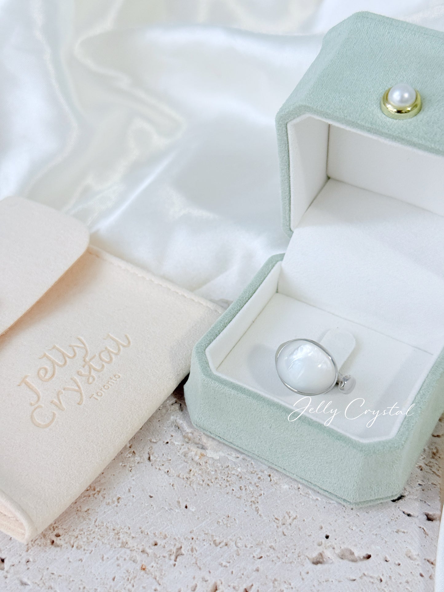 Shell Bloom in Sterling Silver