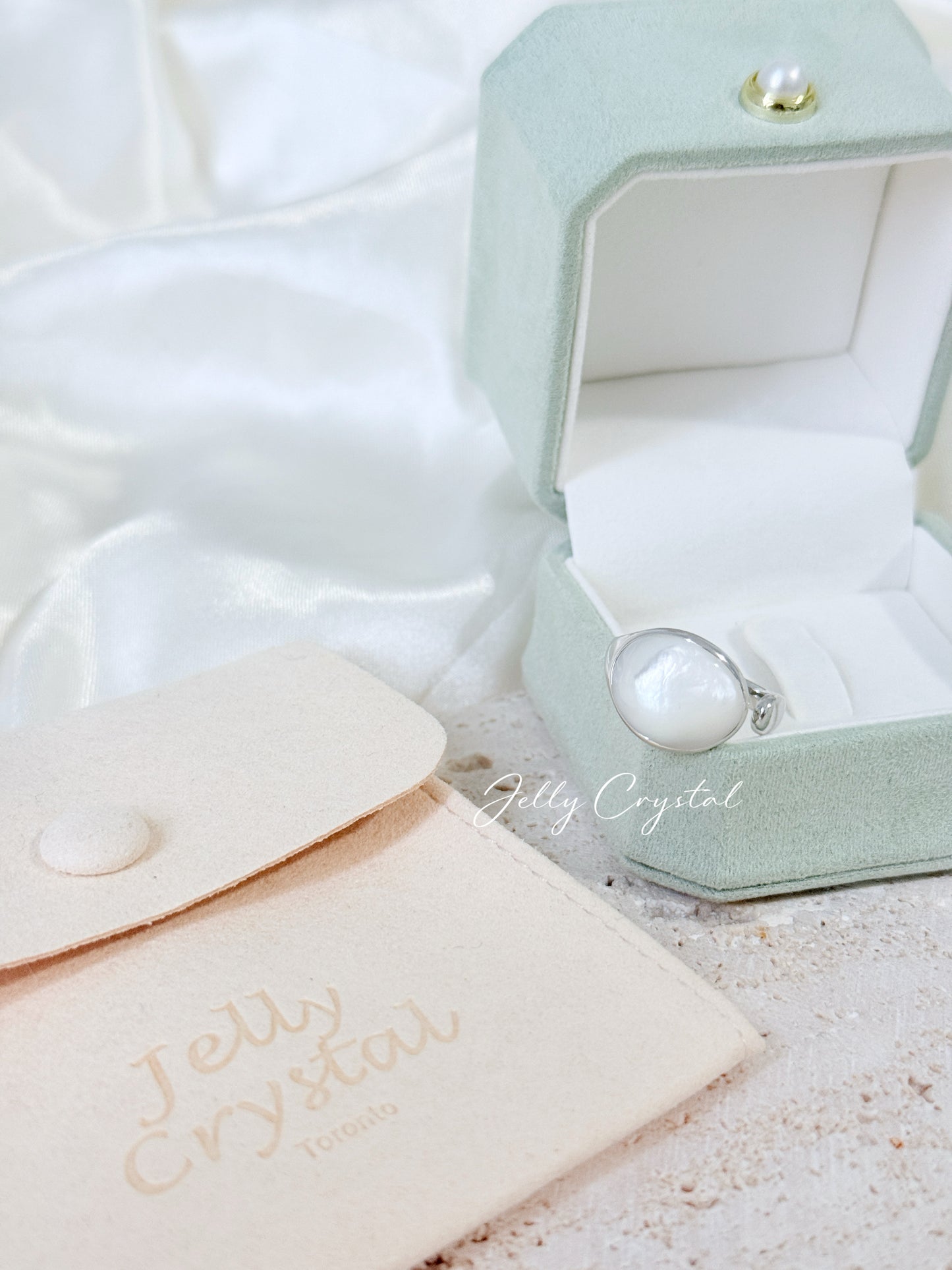 Shell Bloom in Sterling Silver