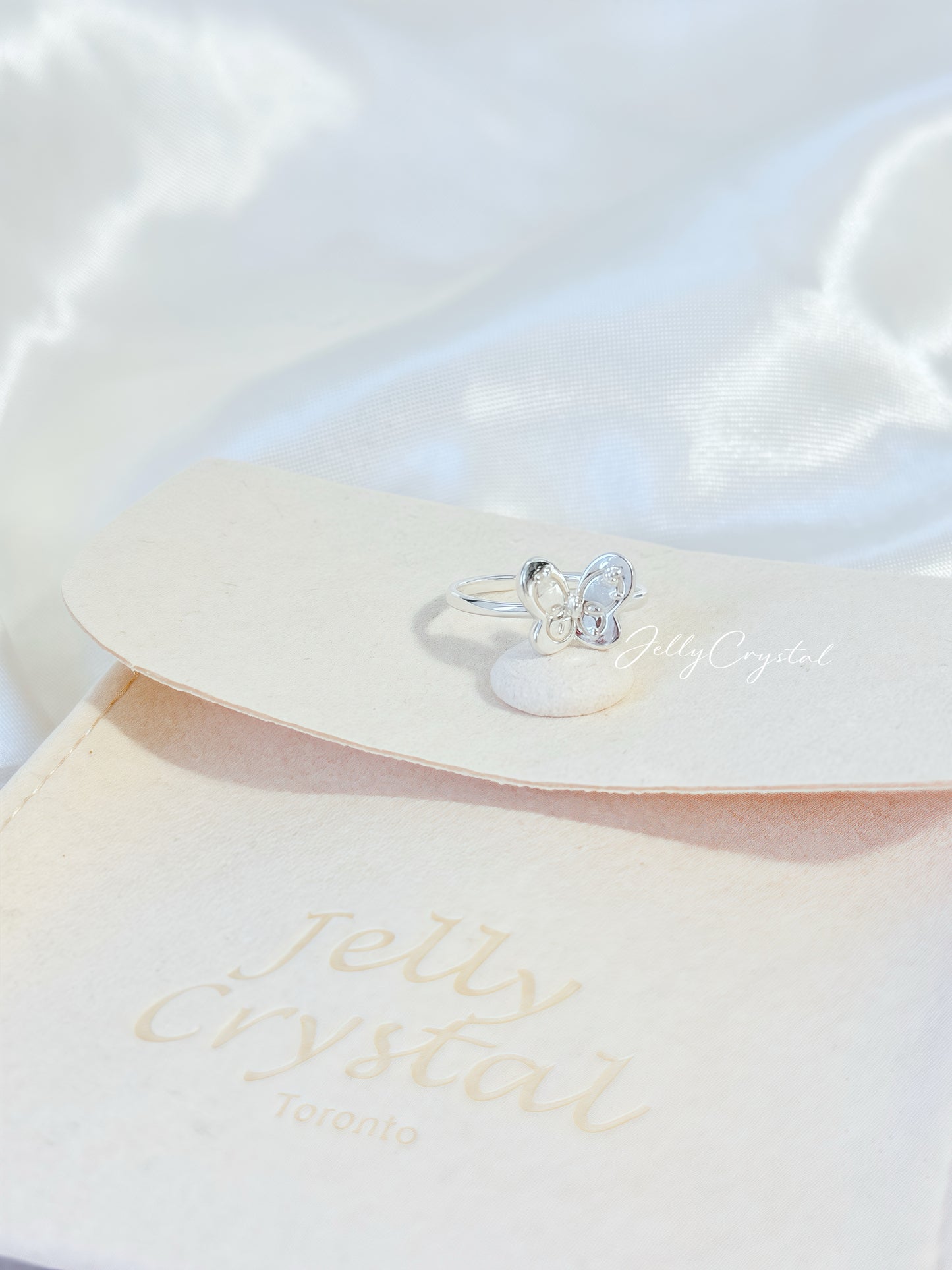 Cute Butterfly in Sterling Silver