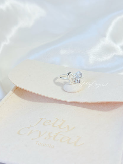 Cute Butterfly in Sterling Silver