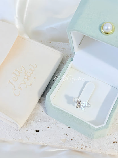 Cute Butterfly in Sterling Silver
