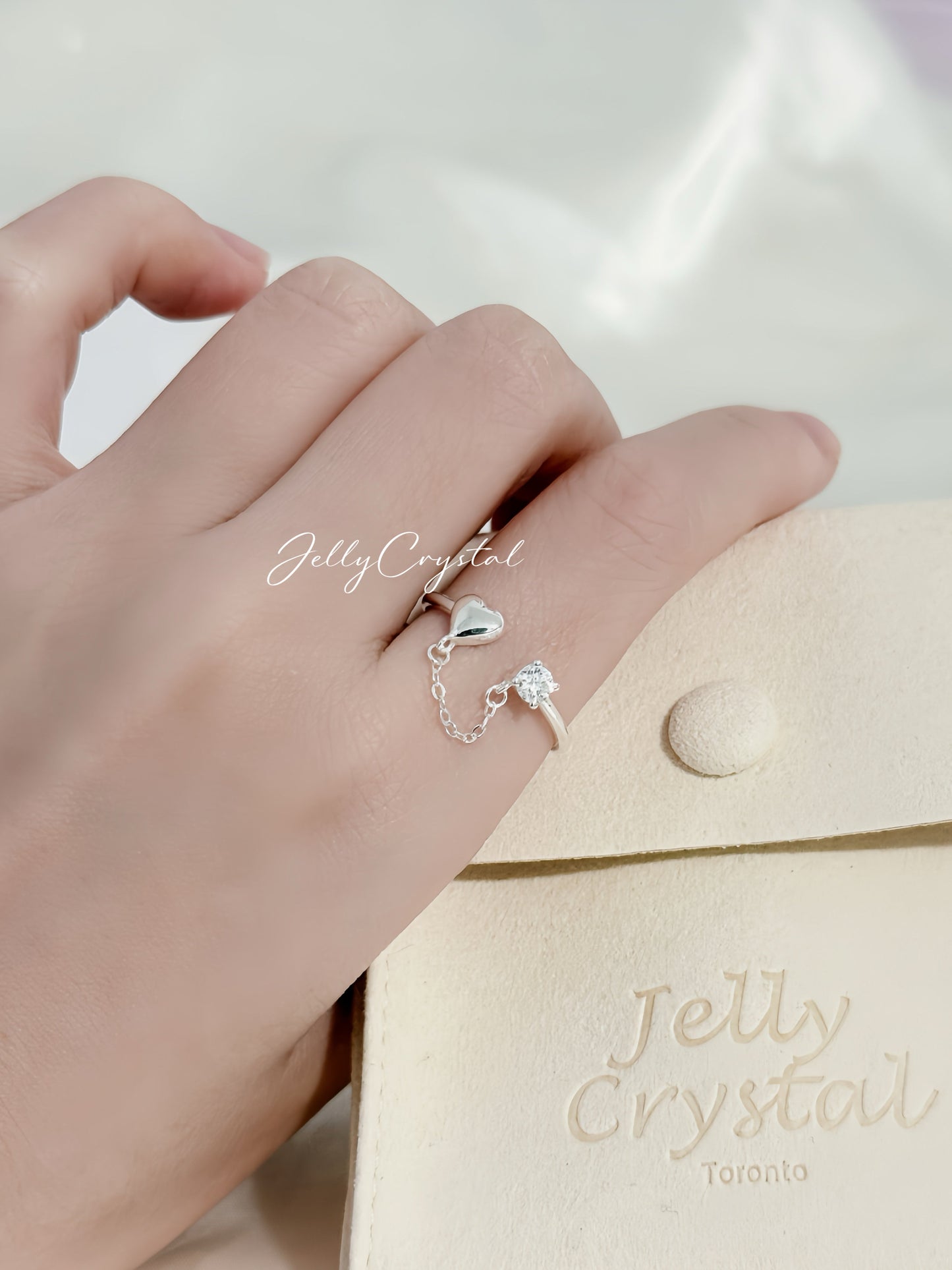 Chain of Love in Sterling Silver