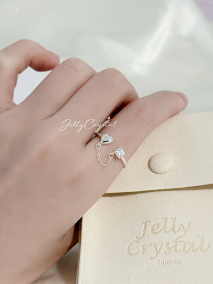Chain of Love in Sterling Silver