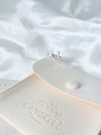 Double Butterfly Sterling Silver Ring