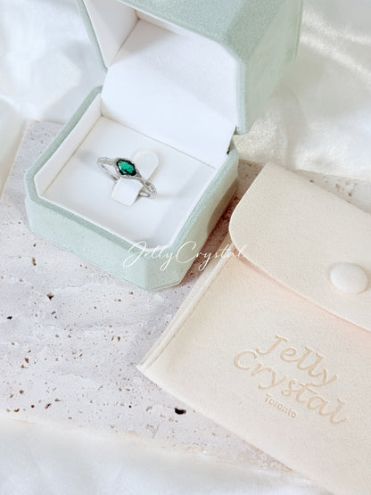 Freeform Zirconia Ring  in Sterling Silver-3 colors