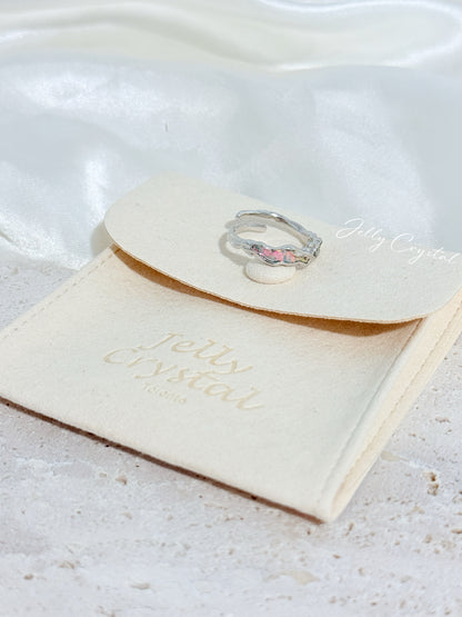 Enamel Fill Sterling Silver Ring