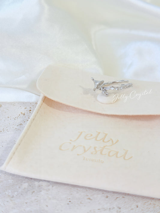 Rotating Mushroom Sterling Ring