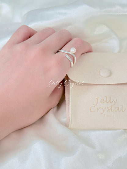 Pearl Silver Ring