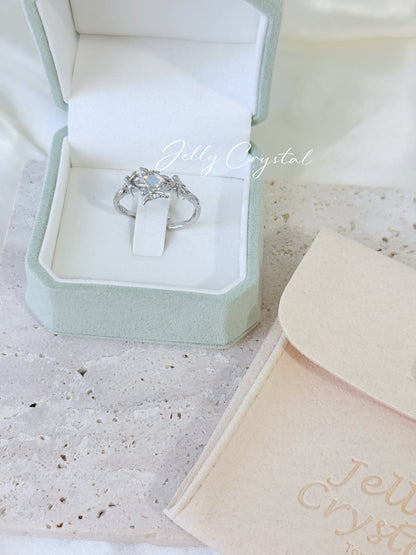 Fairy Opal Silver Ring Collection-2 style