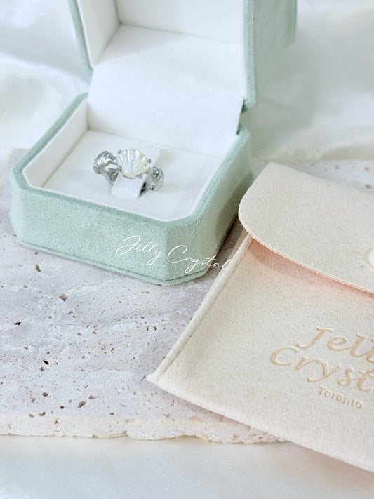 Shell Shell Silver Ring