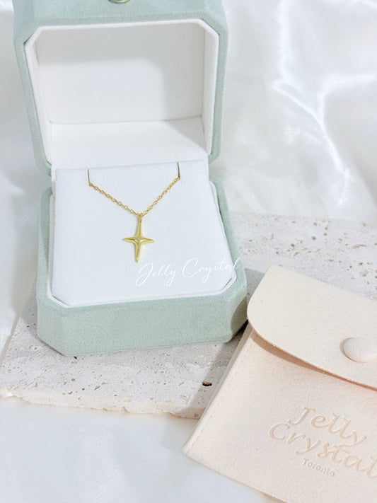 Gold Star Necklace