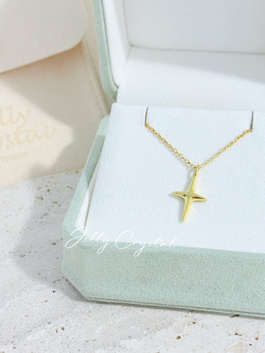 Gold Star Necklace