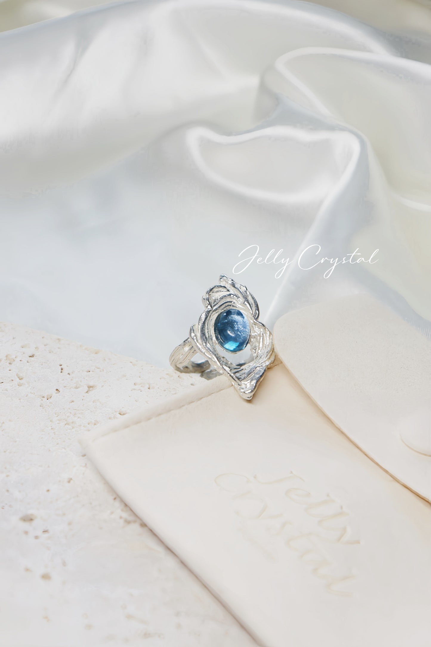 Ocean’s Geometry Silver Ring