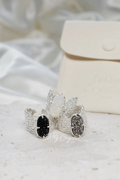 Imperial Lace Étoile Sliver Ring