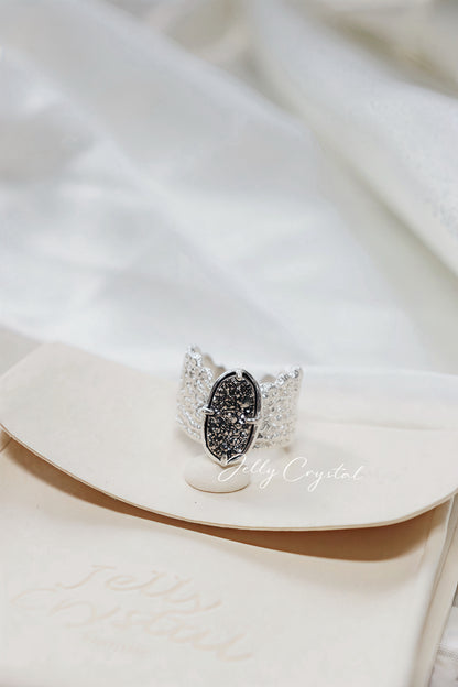 Imperial Lace Étoile Sliver Ring