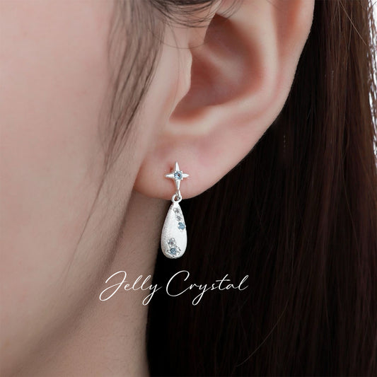 Tears of Starlight Drop Earrings
