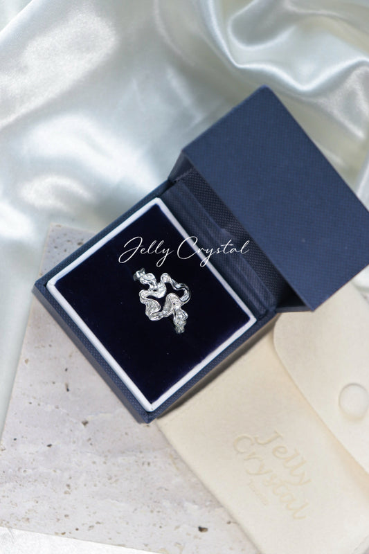 Tide Ripple Silver Ring