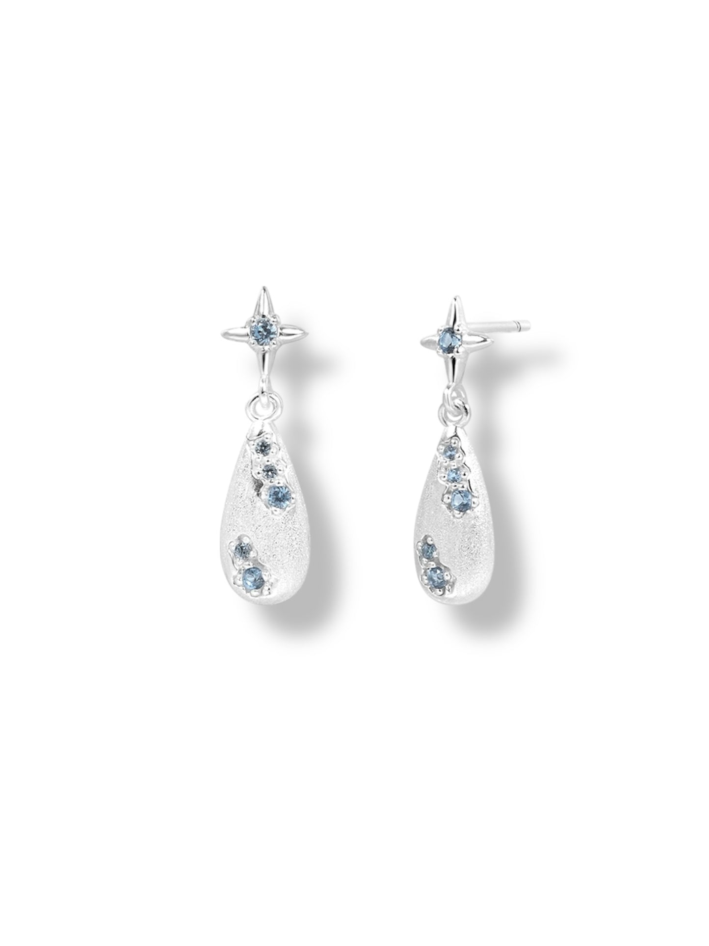 Tears of Starlight Drop Earrings