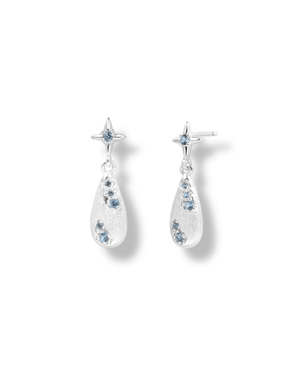Tears of Starlight Drop Earrings